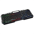 Sandberg IronStorm Gaming Toetsenbord - Nordic Lay-Out - Zwart
