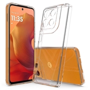 Motorola Moto G17 Power/G17/G15 Krasbestendig Hybride Hoesje - Doorzichtig
