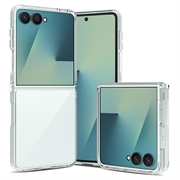 Samsung Galaxy Z Flip8 Krasbestendig Hybride Hoesje - Doorzichtig