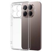 Xiaomi 17T Pro Krasbestendig Hybride Hoesje - Doorzichtig
