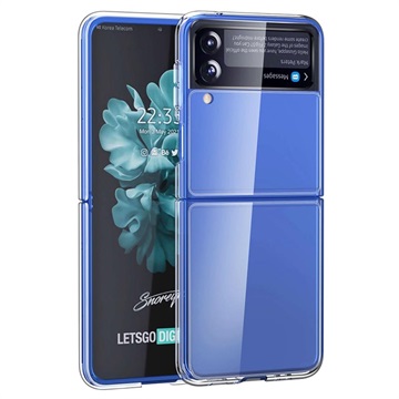 Krasbestendig Samsung Galaxy Z Flip4 Hybrid Hoesje - Doorzichtig