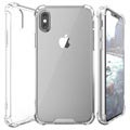 Krasbestendig iPhone X / iPhone XS Hybrid Case - Doorzichtig