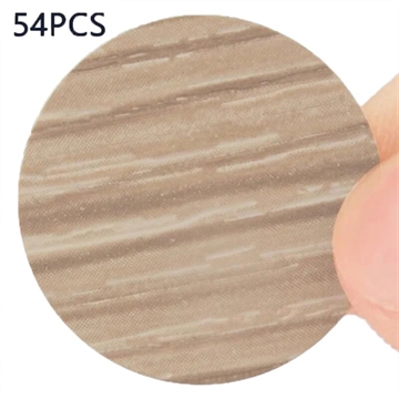 Zelfklevende schroefafdekstickers - Beige