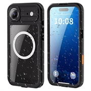 iPhone Air Shellbox M-serie IP68 Waterdichte Hoesje - Duikhoes met MagSafe-compatibiliteit - Zwart
