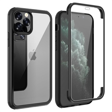 Shine&Protect 360 iPhone 11 Pro Hybrid Case - Zwart / Doorzichtig