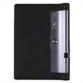 Schokbestendig Lenovo Yoga Tab 3 Pro 10.1 Siliconen Hoesje - Zwart