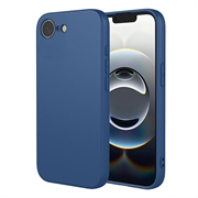iPhone 16e Schokbestendig Silicone Hoesje - Blauw