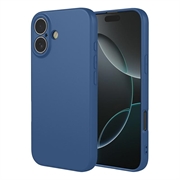 iPhone 17 Schokbestendig Silicone Hoesje - Blauw