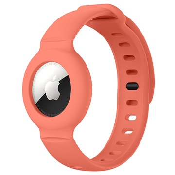 Schokbestendig Apple AirTag Siliconenarmband