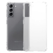 Samsung Galaxy S21 5G Schokbestendig TPU Hoesje - Doorzichtig