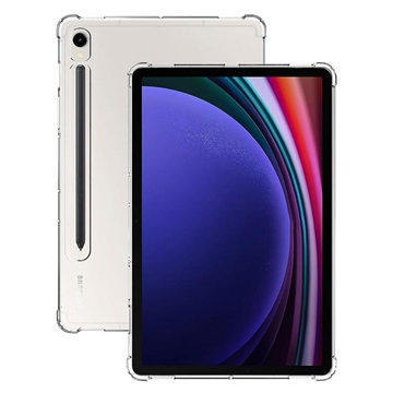 Samsung Galaxy Tab S9 Schokbestendig TPU Hoesje - Doorzichtig