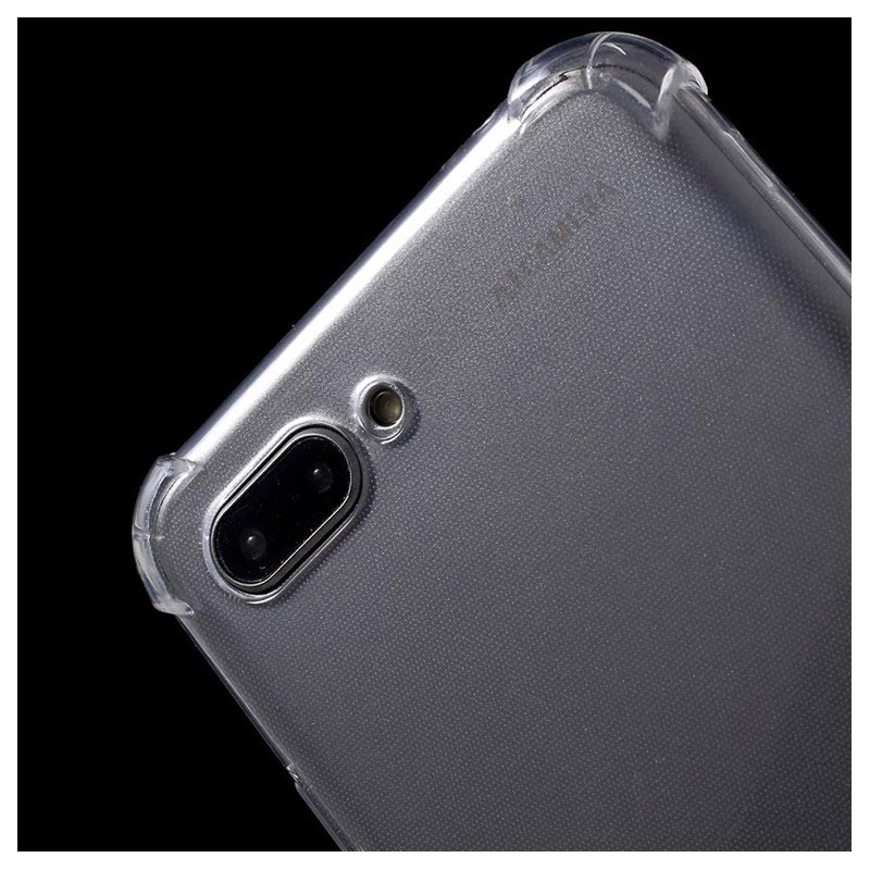 Uitpakken Rechtsaf vergeven Schokbestendig Huawei Honor 10 TPU Hoesje - Doorzichtig