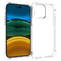 Schokbestendig iPhone 14 Pro Max TPU Hoesje - Doorzichtig