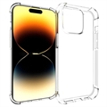 iPhone 15 Pro Schokbestendig TPU Hoesje - Doorzichtig