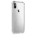 iPhone X/XS Schokbestendig TPU Hoesje - Doorzichtig