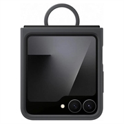 Samsung Galaxy Z Flip7 FE Silicone Cover met Ring EF-PF741TBEGWW - Zwart