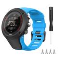 Siliconen band voor Suunto Ambit3 Peak/Sport/Vertical - Blauw