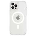 Skech Crystal iPhone 14 Pro Max Hybride Hoesje met MagSafe - Doorzichtig