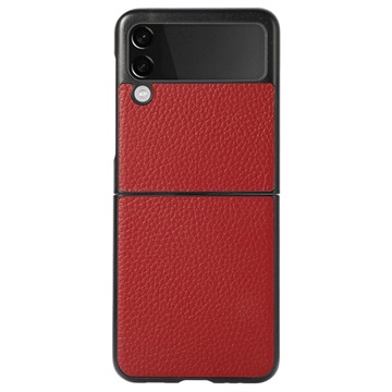 Samsung Galaxy Z Flip3 5G Slim Cover - Echt Leer