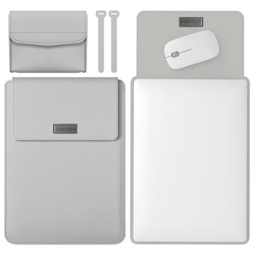 Slim Fit 3-in-1 universele beschermhoes voor tablets/laptops - 13" - Grijs