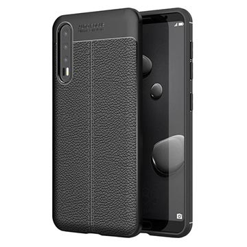 Slim-Fit Premium Huawei P20 Pro TPU Case - Zwart