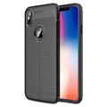 Slim-Fit Premium iPhone XS Max TPU Case - Zwart