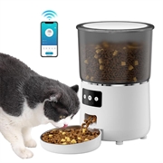 Slimme wifi-automaat voor honden en katten - 4l - Wit