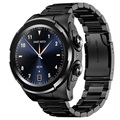 Smartwatch met TWS Oortelefoon JM06 - Aluminium Band