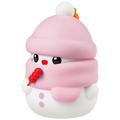 Snowman Design automatische schuimzeepdispenser 280ml - roze