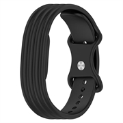 Google Fitbit Air Soft Siliconen Band - Zwart