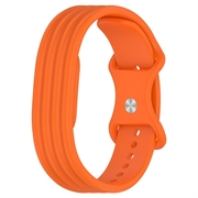 Google Fitbit Air Soft Siliconen Band - Oranje