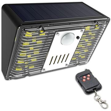 LED-buitenlamp op zonne-energie met veiligheidsalarm N775 - 4 verlichtingsmodi
