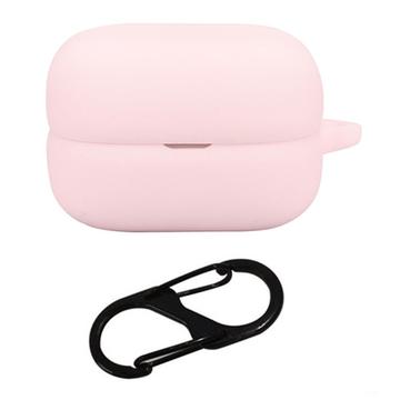 Sony LinkBuds Open Siliconen Hoesje met Karabijnhaak - Roze