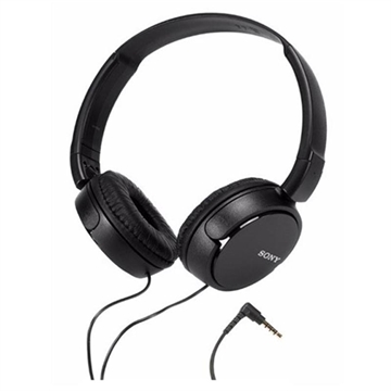 Sony MDR ZX110AP Kabling Hovedtelefoner - Sort