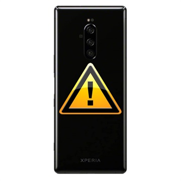 Sony Xperia 1 Batterij Cover Reparatie