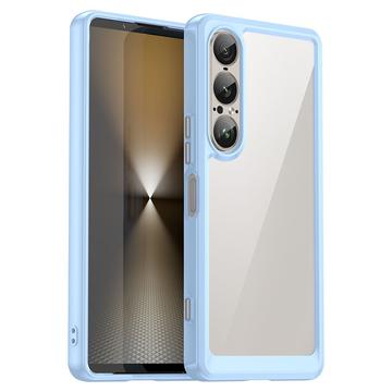 Sony Xperia 1 VII Anti-schok Hybride Hoesje - Blauw