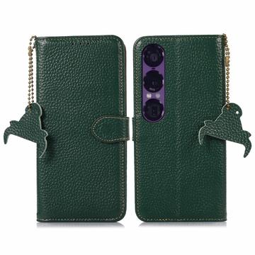 Sony Xperia 1 VII Leren Portemonnee Hoesje met RFID