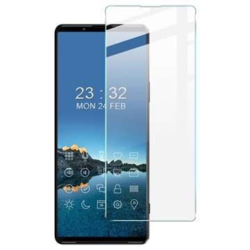 Sony Xperia 10 IV Imak Glazen Screenprotector - Case Friendly - Doorzichtig