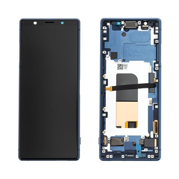 Sony Xperia 5 Voorzijde Cover & LCD Display 1319-9384 - Blauw