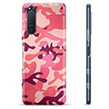 Sony Xperia 5 II TPU-hoesje - Roze Camouflage