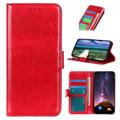 Sony Xperia 5 IV Portemonnee Hoesje met Magneetsluiting - Rood