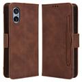 Sony Xperia 5 V Cardholder Series Portemonnee Hoesje - Bruin