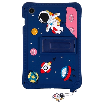 Space Pattern Samsung Galaxy Tab A8 10.5 (2021) Siliconen Hoesje