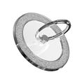 Glanzende magnetische ringhouder - compatibel met MagSafe - zilver