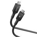 Spigen Essential EB10020CC USB-C kabel 100W - 5Gb/s, 2m - Zwart