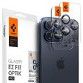 Spigen Glas.tR Ez Fit Optik Pro iPhone 14 Pro/14 Pro Max/15 Pro/15 Pro Max Lens Glazen Protector