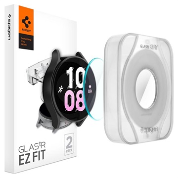 Spigen Glas.tR Ez Fit Garmin Fenix 7 Glazen Screenprotector - 2 St.