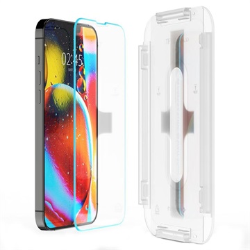 Spigen Glas.tR Ez Fit iPhone 13/13 Pro/14/16e Glazen Screenprotector