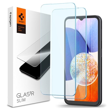 Spigen Glas.tR Slim Samsung Galaxy A14/A14 5G Glazen Screenprotector