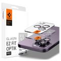 Spigen Glas.tR Ez Fit Optik Pro iPhone 14 Pro/14 Pro Max Lens Glazen Protector